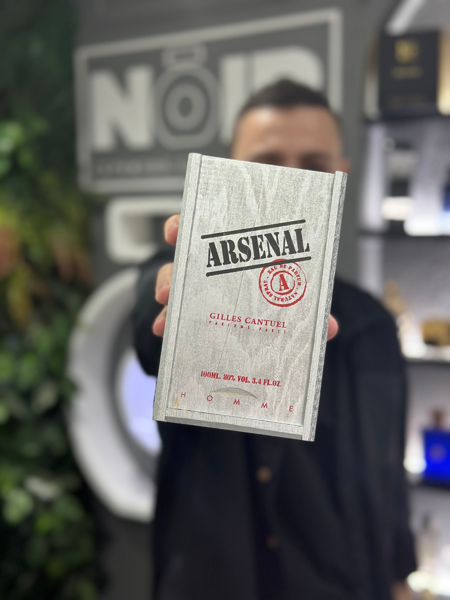 Arsenal Platinum Gilles Cantuel 100ml EDP Hombre - Noir Perfumeria