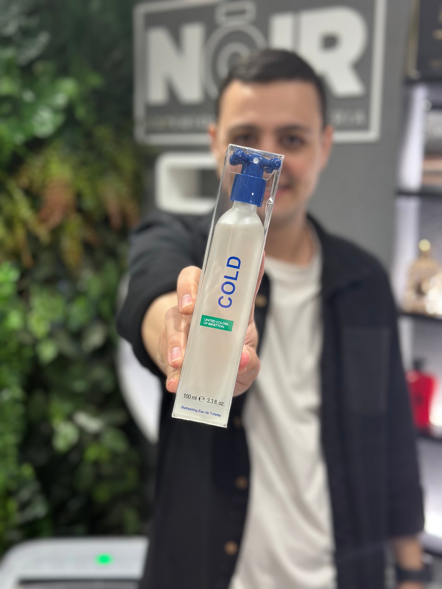 Cold Benetton 100ml EDT Hombre - Noir Perfumeria