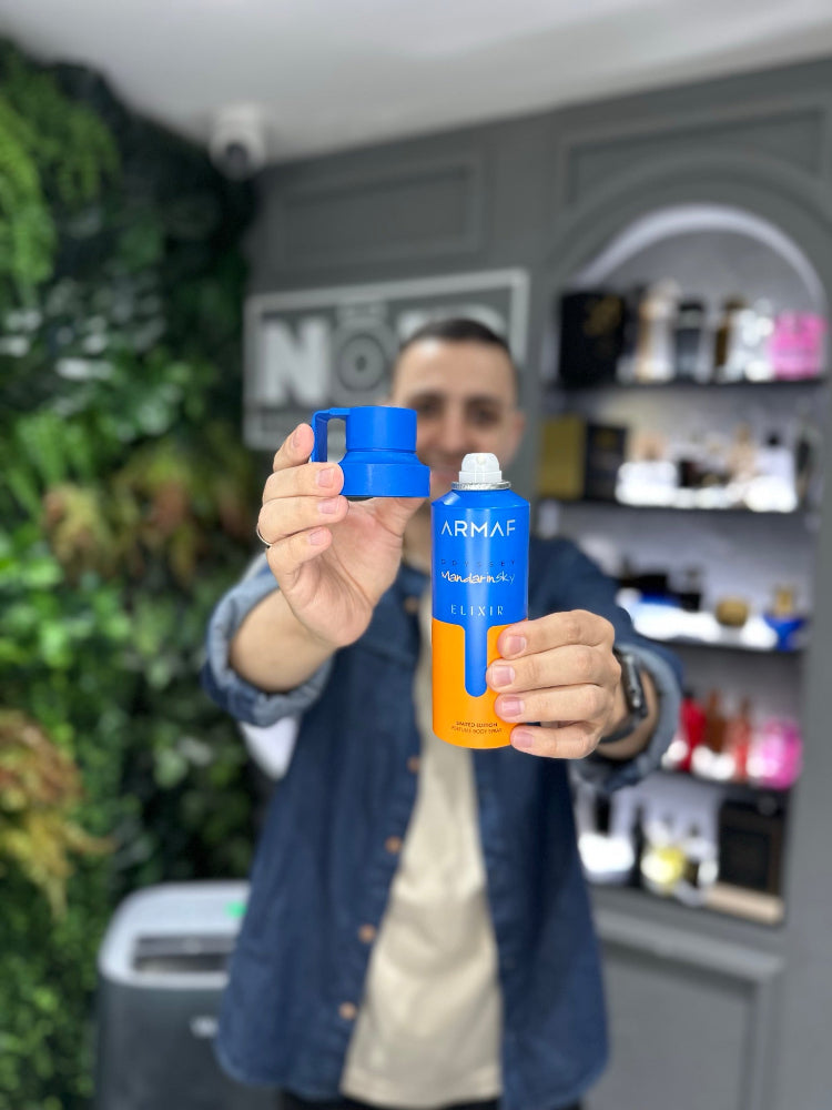 Spray Corporal Perfumado Armaf Odyssey Mandarin Sky Elixir 200ml Hombre