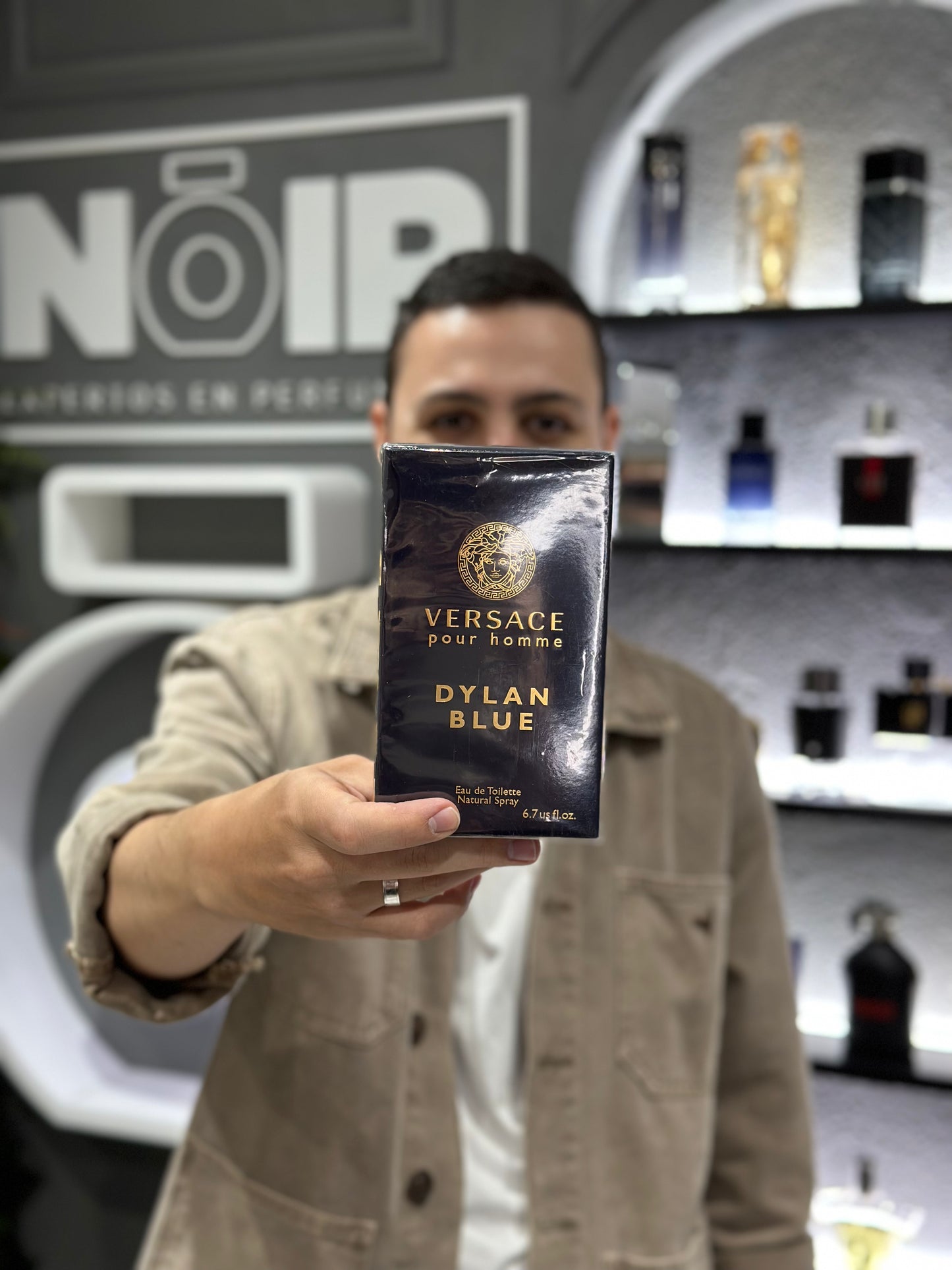 Versace Dylan Blue Pour Homme 200ml EDT Hombre - Noir Perfumeria