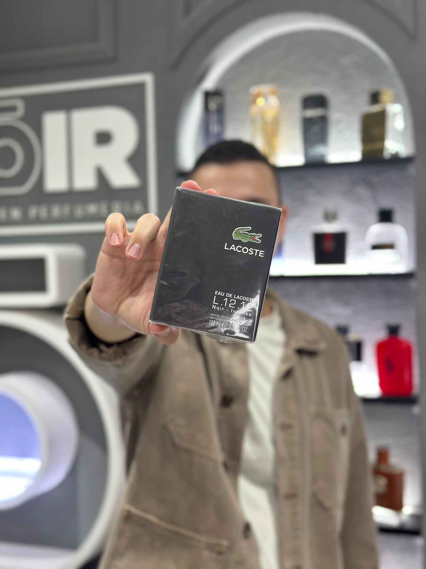 Lacoste Eau de Lacoste L.12.12 Noir Intense 100ml EDT Hombre - Noir Perfumeria