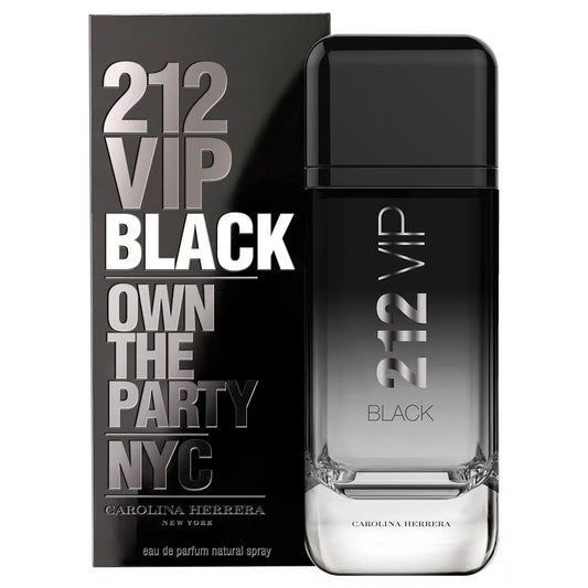 212 Vip Black Carolina Herrera 100ml EDP Hombre - Noir Perfumeria