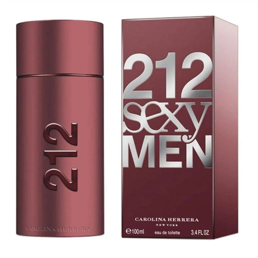 212 Sexy Carolina Herrera 100ml EDT Hombre - Noir Perfumeria