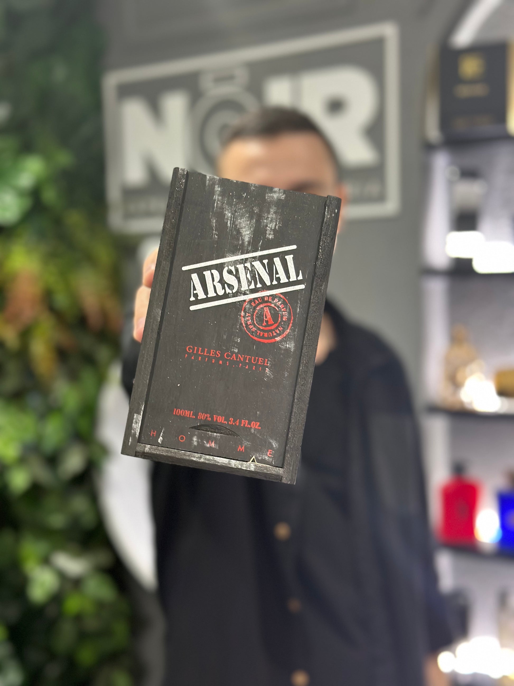 Arsenal Black Gilles Cantuel 100ml EDP Hombre - Noir Perfumeria