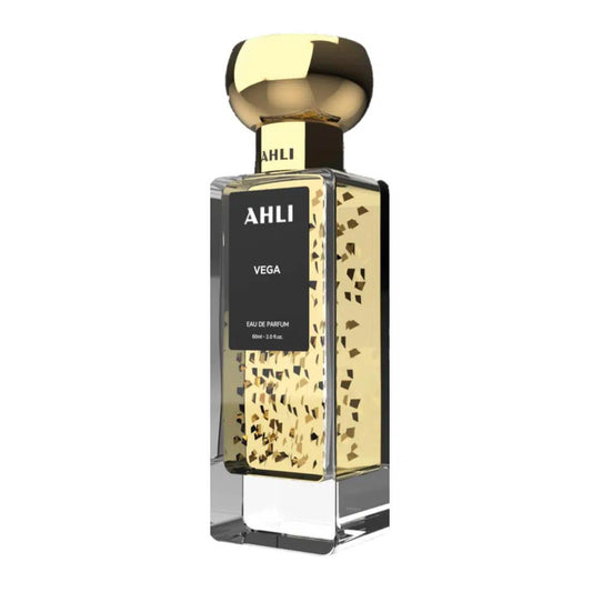 Ahli Vega Gold 60ml EDP Unisex Escarcha de Oro