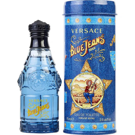 Blue Jeans Versace 75ml EDT Hombre - Noir Perfumeria