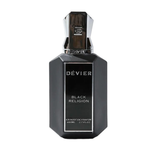 Devier Black Religion 80ml Extrait de Parfum Unisex - Noir Perfumeria