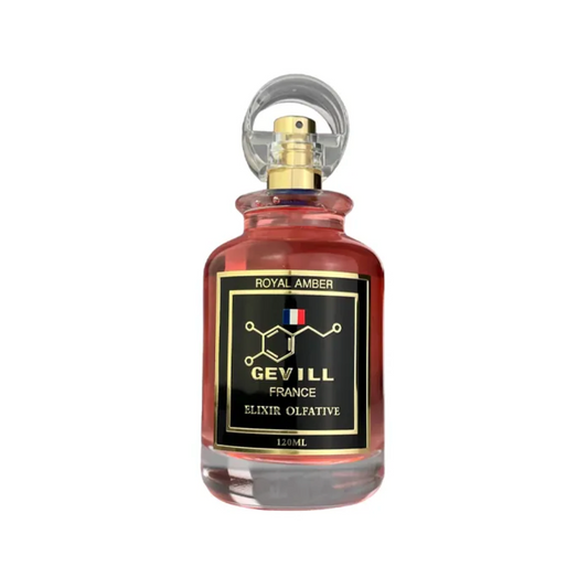 Gevill France Royal Amber 100ml Elixir de Parfum Unisex - Noir Perfumeria