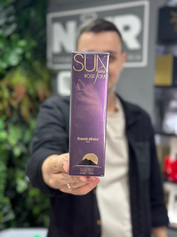 Sun Java Rose Oud Franck Olivier 75ml EDT Unisex | Noir – Noir Perfumeria