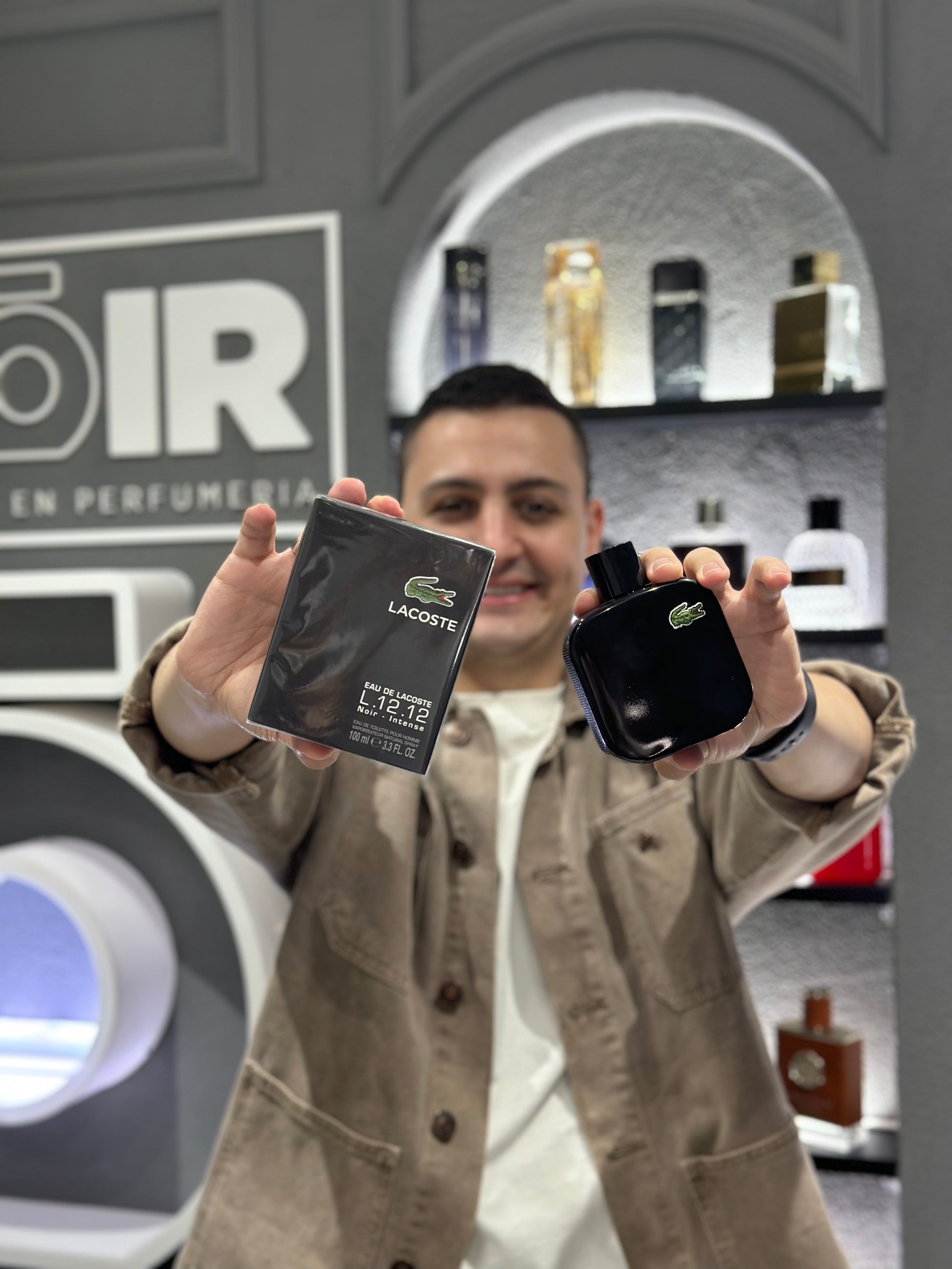 Lacoste Eau de Lacoste L.12.12 Noir Intense 100ml EDT Hombre Noir Perfumeria