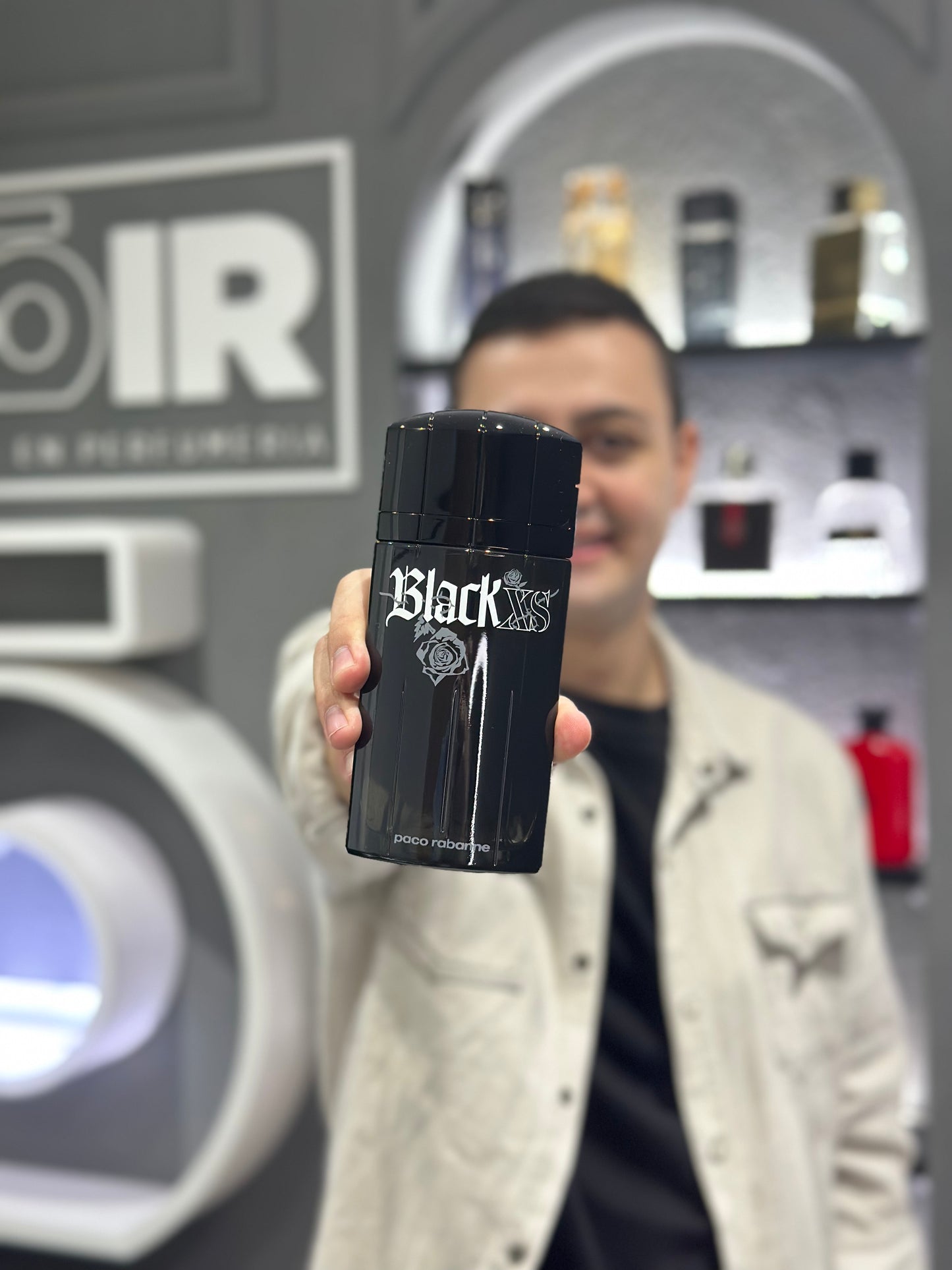 Black XS Paco Rabanne 100ml EDT Hombre - Noir Perfumeria