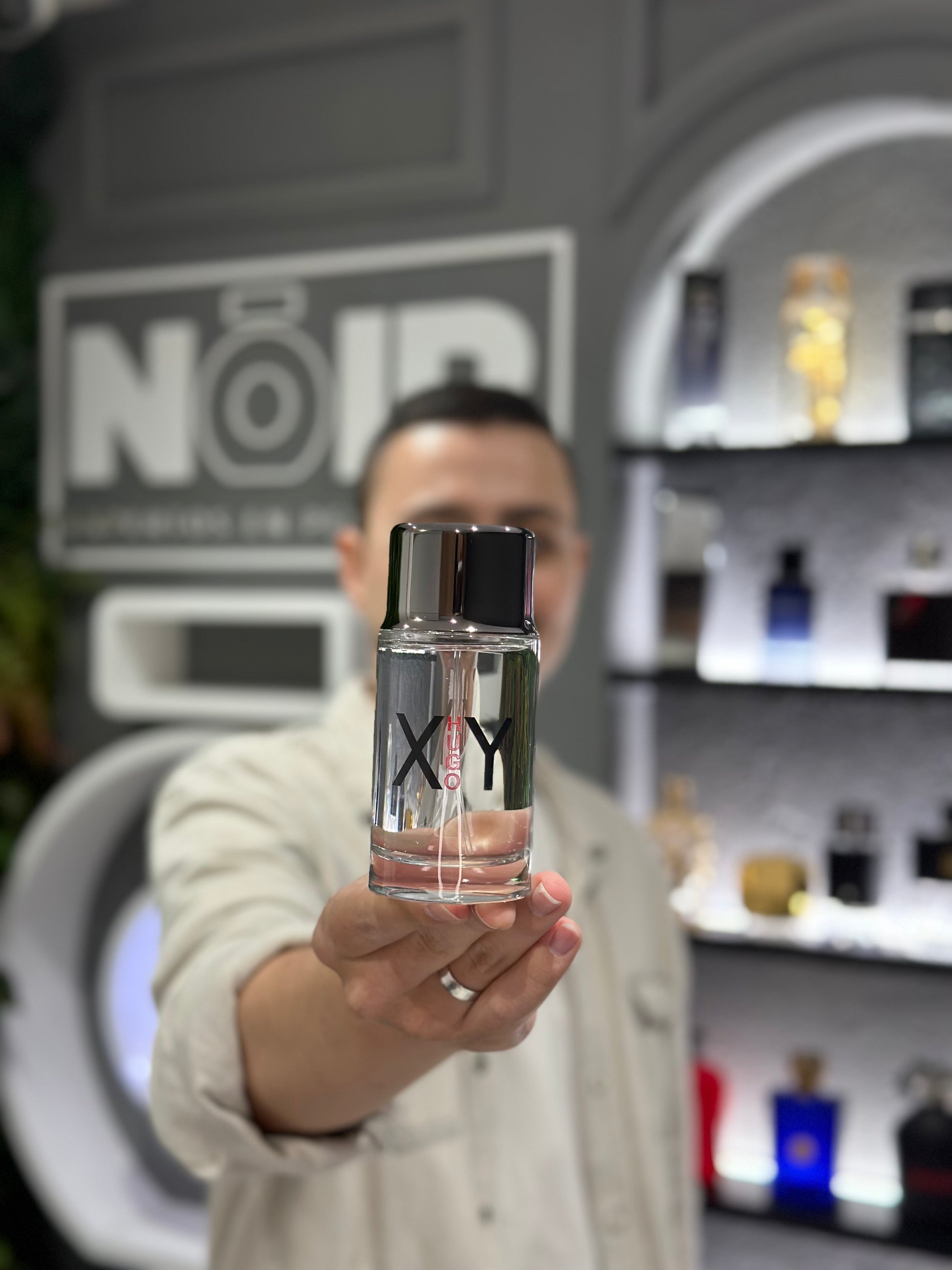 Hugo Boss XY 100ml EDT Hombre Noir Perfumeria