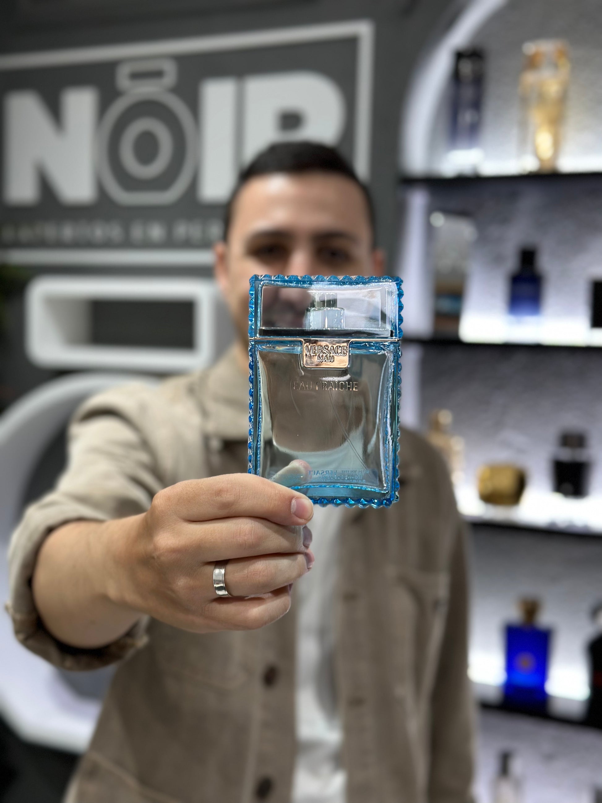 Versace Man Eau Fraiche 100ml EDT Hombre Noir Perfumeria