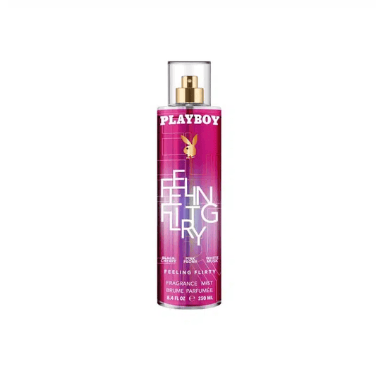 Splash Feeling Flirty By Playboy 250ml Body Mist Mujer - Noir Perfumeria