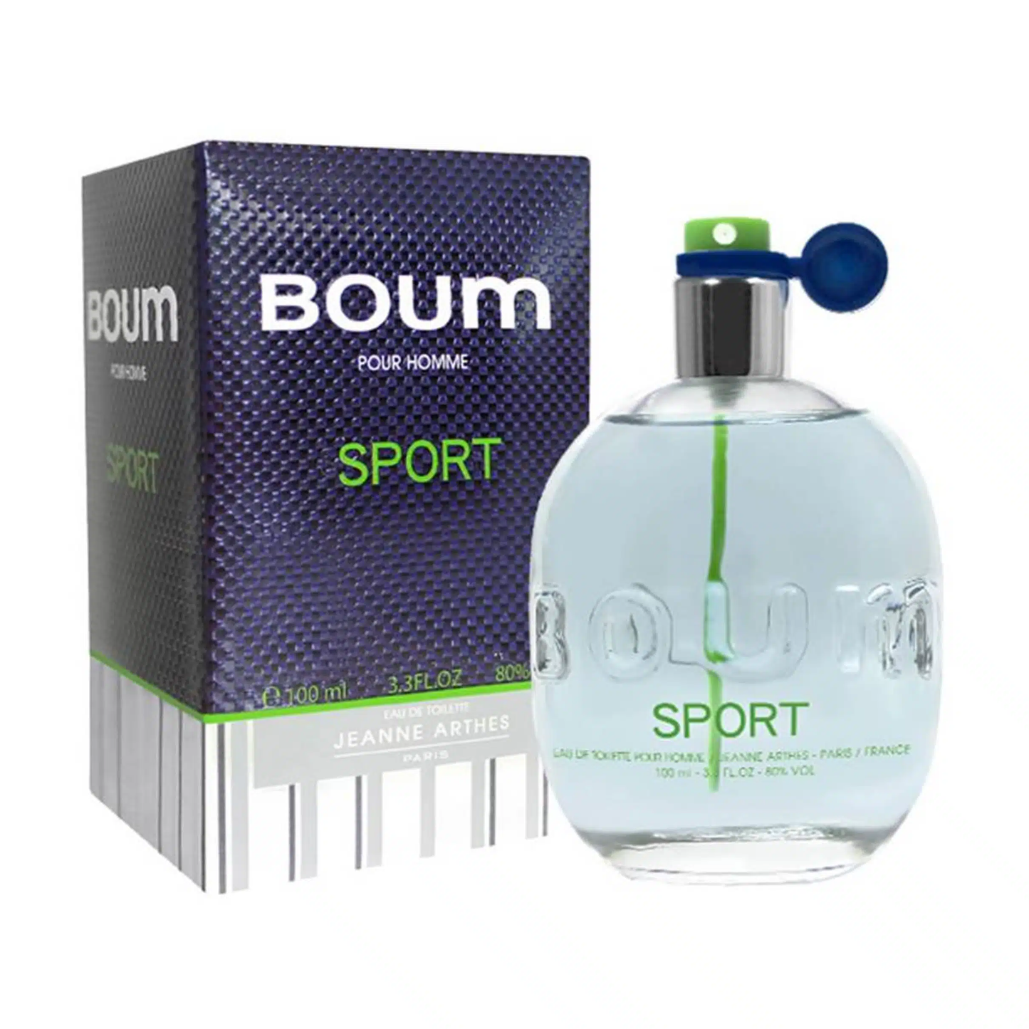 Jeanne Arthes Boum Sport 100ml EDT Hombre - Noir Perfumeria